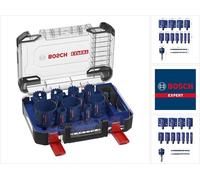 Jeu de scies cloches Bosch EXPERT Tough Material 14 pièces 20 - 76 x 60 mm ( 2608900448 ) Carbide Technology pour perceuses à rotation et à percussion