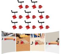 Jeu de serre-joints pour le collage du bois - Serre-joints - 8 pièces - 26,5 mm - Fer - Charge lourde - Poignée ergonomique - Pour la fabrication d'armoires et de meubles