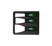 Jeu de spatules de plâtrier TOPTUL 3 pièce (75, 50, 32 mm)