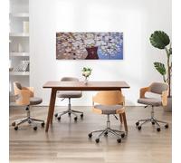 Jeu de Tableau sur Toile Fleurs en Vase - Multicolore