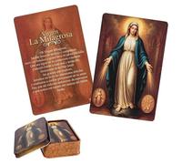 Jeu de tampons sur le thème de la Vierge, 60 pièces, dimensions : 6 x 1 x 9 cm