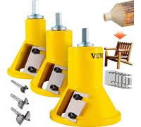 Jeu de tarauds 1/1,5/2 pouces, pour aluminium/acier, à double tranchant