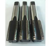 Jeu de tarauds à main 3pcs 7/8" HSS Taraudage grossier américain