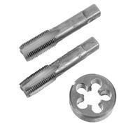 Jeu de Tarauds et Filières M16x1.5 en Acier, Filetage Droit | Filetages Internes et Externes, Usage Atelier et Assemblage, Compatible Écrous et Machines