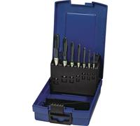 Jeu de tarauds machine DIN 371/376 B Univ.M3-M12 HSS-Co vap.Ku.-Kass.TECWERK