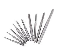 Jeu de Tarauds Métriques, 10pcs Filetage Taraudage, Tarauds à main, mini taraud filetage, M1-M3.5 Jeu de Tarauds Métriques pour Filet Rapporté Machine à Main