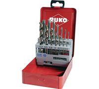 Jeu de tarauds Ruko DIN371 / 376-B M3-M12 HSS-Co Cassette métallique 14 pces - 245051