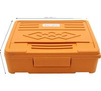 Jeu de têtes de forage de précision, 9 pièces, haute précision, orange