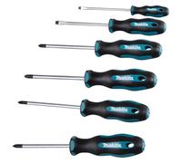Jeu de tournevis 2 SL + 2 PH + 2 PZ - MAKITA E-10528