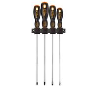 04-214 Set : tournevis Phillips, plat 250 mm PH1, PH2, SL 4, SL 5,5 NEO TOOLS