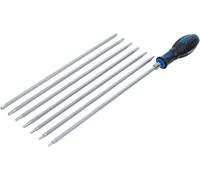 Jeu de Tournevis 8 pcs - Lames Changeables Profil T et TS - Précision et Polyvalence - D-Work
