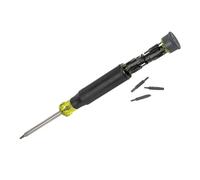 Jeu de tournevis de précision, tournevis multi-embouts 27 en 1 avec 26 embouts inviolables, stockage intégré, aimant de terre rare Klein Tools 32327