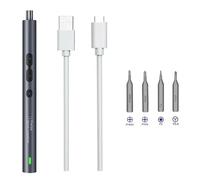 Jeu de tournevis électriques de précision 6 en 1, outils électriques, Mini petites embouts magnétiques rechargeables pour la réparation de téléphones portables Xiaomi N20 handle 4 bits
