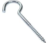 Jeu de tournevis en acier zingué Ø 6,8 x 120 mm - Bricolage - Longueur sans crochet : 77 mm - Accessoires résistants pour la suspension