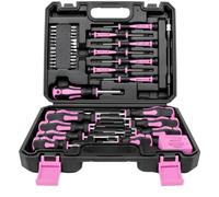 Jeu de tournevis et d ' embouts organisés de 43 pièces avec, B | Assortiment de 43 pièces pour démontage d ' appareils et d ' appareils, rangement organisé pour l ' assemblage de meubles