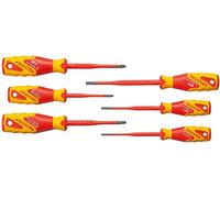 Jeu de tournevis Gedore VDE 2162-2172 PM-06 cruciforme Phillips, vis à fente, plus/moins