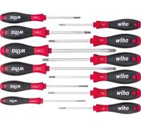 Jeu de tournevis plats/PH/PZ/Torx, 12 pièces, Wiha | 4010995410025