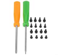 Jeu de tournevis pour sonnette de porte T6 pour T15 pour Ring Doorbell Pro | Pour embouts t6 et t15 à double tête, compatible avec Ring Pro, montage facile, kit de bricolage idéal