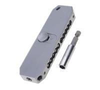 Jeu de tournevis robuste et compact en alliage d'aluminium renforcé pour un transport sans couture lors des travaux en plein air - Jeu d'embouts de tournevis compacts