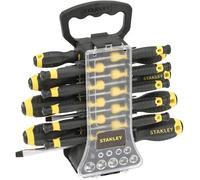 Stanley Jeu de tournevis STHT070886 – 49 pièces Torx acier, poignées confortables – Multicolore