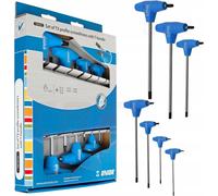 Jeu de tournevis Torx TX10-TX45 7pc avec poignée en T dans une boîte en carton Unior 193TXCS UNIOR