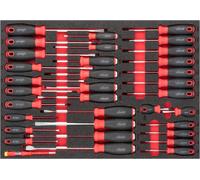 Jeu de tournevis VIGOR V6813 Nombre d'outils : 34