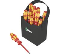 Wera Kraftform 2go 100 - 11 pièce(s) - Phillips - Pozidriv - Torx - PH 1,PH 2 - PZ 1,PZ 2 - T10,T15,T20 - 50 x 120 mm (05004310001)
