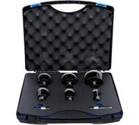 Jeu de Trépans à Diamants 20-68 mm - 8 pcs - Haute Précision et Durabilité, Acier, Pro - D-Work