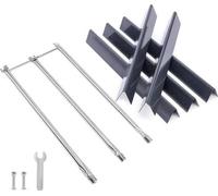 Jeu de tubes de brûleur de rechange avec rails d'arôme pour le barbecue à gaz Weber Spirit E310 E320 - 7508 7536 7537