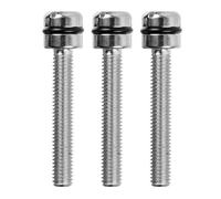 Jeu de vis, 3 pcs, M5 x 30 mm, compatible avec la garniture d'écoulement Viega Rotaplex, Tempoplex, Domoplex, pour le modèle 6961.94 article 632 687, jeu de vis garniture d'écoulement