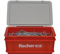 Jeu de vis à bois Fischer avec chevilles, modèle N6x60, 400 pièces.