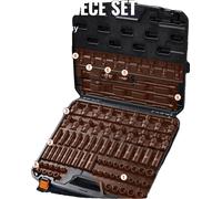 Jeu de vis à choc, acier Cr-V Cr-Mo, jeu complet de 90 pièces, Cr-Mo 90pcs
