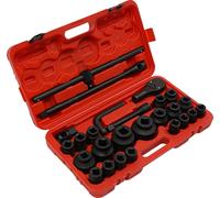Jeu de visseuses à percussion, 26 pièces, construction en acier durable, noir