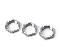 Jeu d'écrous de blocage hexagonaux en acier inoxydable 304, 5 pièces, for raccords de tuyaux métriques(M20x1.5mmxS24xH4)