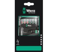 Jeu d'embouts avec support Bit-Check 12 BiTorsion 1 SB, 12 pièces - WERA - 05136385001