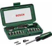 Jeu dembouts Bosch Accessories Promoline 2607019504 46 pièces vis à fente, cruciforme Phillips, vis Pozidriv, 6 pans intérieurs (TX), 6 pans intérieurs