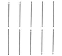 Jeu d'embouts de tournevis 10 pièces 200 mm S1/4 tête de tournevis électrique cruciforme à double tête de haute qualité durable pour le bricolage professionnel à usage domestique