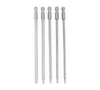Jeu d'embouts de tournevis, 5 pièces, tige hexagonale de 150mm /4 pouces T10 T30, étoile de sécurité magnétique Bst, pour usage d'entretien