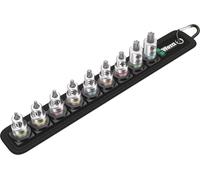 Jeu d'embouts de tournevis avec fonction de blocage 3/8" T10-50, 9 pièces, Wera | 4013288194961