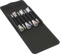 Jeu d'embouts de tournevis avec fonction de blocage 3/8" T25-50 longs, 6 pièces, Wera | 4013288195074