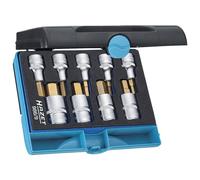 Jeu d'embouts de tournevis Hazet 986/9 - Douille carrée 12,5 mm (1/2 pouce | 986/9)