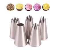 Jeu d'embouts de tuyauterie en acier inoxydable, 5 pièces, Medium Home