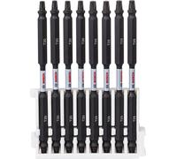 Jeu d'embouts de vissage à double lame, 8 pièces, 4 x T20, 4 xT25,110mm 2608522349