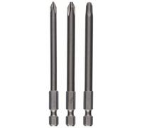 Bosch Embouts de vissage courts, qualité extra-dure, jeu de 3 pièces PH1; PH2; PH3; 152 mm Quantité:1