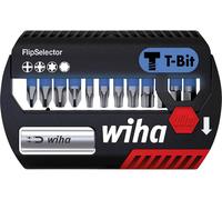 Wiha Bit Set FlipSelector T-Bit 25 mm mélangé 13 pcs. 1/4" (41826)