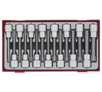 Tengtools TTTXH15 15-Jeu de douilles 1/2" avec embouts longs de 100 mm