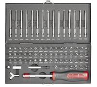 Toolcraft Jeu d'embouts HT02183 820952 – 75 pièces (fente, 6 pans int., TORQ‑SET®, XZN)