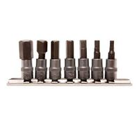Jeu d'embouts type Allen - 4 ->12 mm - 1/4"