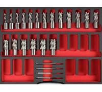 Jeu des fraises à carotter MW HQ 23pcs 12-30 -50mm MW-Tech HQS5023