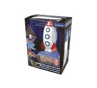 Lexibook Réveil digital veilleuse Space Fusée 3D RL800SPC – 6 effets sonores, écran LCD, Bleu